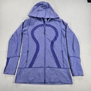 Lululemon Stride Brushed‎ Heathered Persian Purple Jacket Women's Size 10